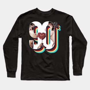 90s Collector Ibiza design Long Sleeve T-Shirt